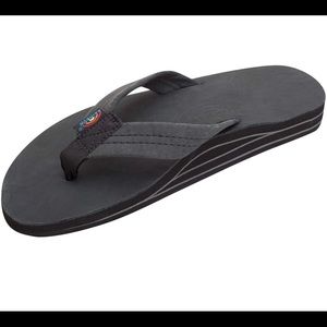 Men’s Rainbow Sandals Double Layer. NEVER WORN